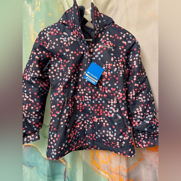 Columbia Girls' Bugaboo™ ll Fleece Interchange Jacket in Batch point Size:M Kids - Picture 5 of 16